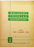 Wojskowy przegląd historyczny numer 2 1974