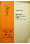 Wybrane zagadnienia Metodologii badań naukowych w zakresie studiów wychowania fizycznego