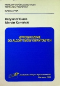 Wprowadzenie do algorytmów kwantowych
