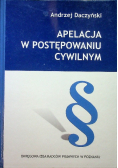Apelacje w postępowaniu cywilnym