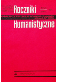 Roczniki Humanistyczne Tom XXXV