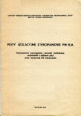 Płyty izolacyjne styropianowe PW 11 / A