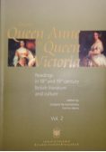From Queen Anne to Queen Victoria Vol 2