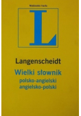 Wielki słownik polsko - angielski angielsko - polski