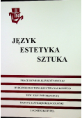 Język estetyka sztuka