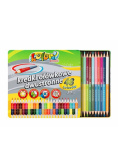 Kredki Premium Kolori dwustronne 48 kolor. PENMATE