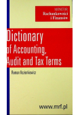 Dictionary of Accounting Audit and Tax Terms English Polish Polish English