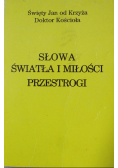 Słowa Światła i Miłości Przestrogi Miniatura