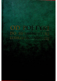 Od poetyki do hermeneutyki literaturoznawczej