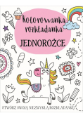 Kolorowanka rozkładanka. Jednorożce