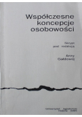 Współczesne koncepcje osobowości