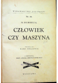 Człowiek czy maszyna 1932 r.