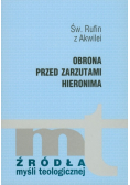 Obrona przed zarzutami  Hieronima