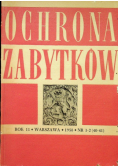 Ochrona zabytków nr 1 i 2