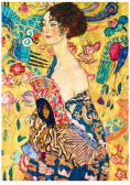 Puzzle 1000 Kobieta z wachlarzem, Gustav Klimt