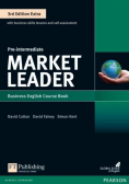 Market Leader 3rd Edition Extra Pre-intermediate Course Book z DVD