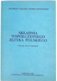 Składnia współczesnego języka polskiego