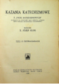 Kazania katechizmowe Tom II 1926 r.