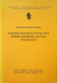 System fonostatystyczny współczesnego języka polskiego