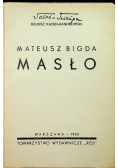 Masło 1933 r.