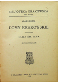 Domy Krakowskie 1924r