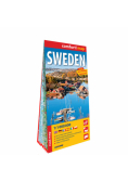 Szwecja Sweden laminowana mapa samochodowa 1:1 000 000