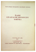 Śląski Kwartalnik Historyczny Sobótka Rocznik XXV Nr 2