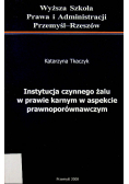 Instytucja czynnego żalu w prawie karnym w aspekcie prawnoporównawczym