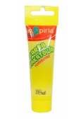 Farba plakatowa w tubie żółta 30ml