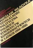 Działalność polityczna polskich stronnictw konserwatywnych w latach 1926  1935