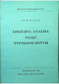 Logiczna analiza pojęć typologicznych