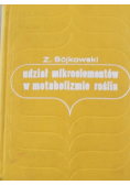 Udział mikroelementów w metabolizmie roślin
