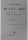 A Concordance To The Septuagint