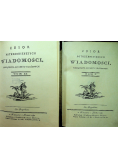 Zbiór potrzebnieyszych wiadomości porządkiem alfabetu ułożonych Tom I i II Reprint 1781 r