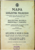 Mapa Królestwa Polskiego ok 1912 r.
