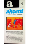 Akcent literatura i sztuka nr 4 2022