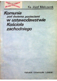 Komunia pod dwiema postaciami w ustawodawstwie Kościoła zachodniego