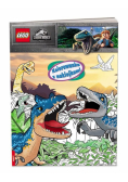 Lego Jurassic World. Kolorowanka z naklejkami