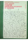 Pamiętnik emigranta polskiego w Kanadzie