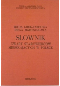 Słownik gwary Starowierców mieszkających w Polsce