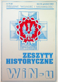 Zeszyty Historyczne WIN u Nr 19 - 20