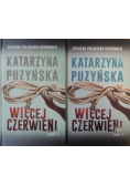 Więcej czerwieni części od I do II