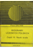 Biogramy uczonych polskich Część III