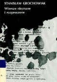 Wiersze nieznane i rozproszone
