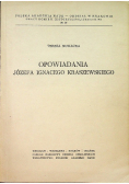 Opowiadania Józefa Ignacego Kraszewskiego