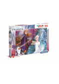 Puzzle 104 Brokat Frozen 2 Glitter