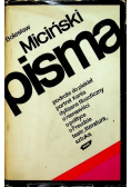 Miciński Pisma