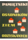 Pamiętniki osadników ziem odzyskanych