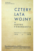 Cztery lata wojny w służbie Komendanta 1937 r.