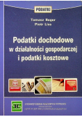 Podatki dochodowe w działalności gospodarczej i podatki kosztowe